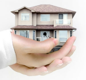 Home in childs hands